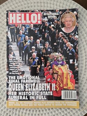Hello! QUEEN ELIZABETH II FINAL FAREWELL Royal Funeral MONARCH poignant photos